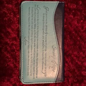 Serenity Prayers card holder